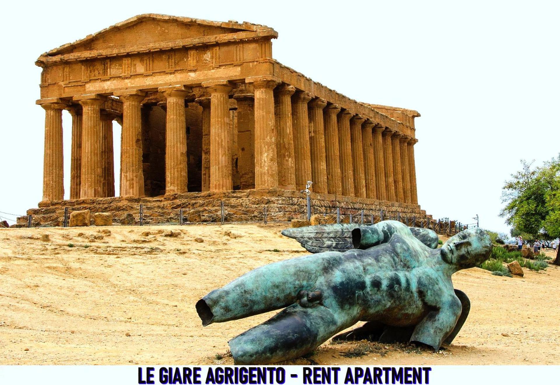 Le Giare Agrigento Apartment ภายนอก รูปภาพ
